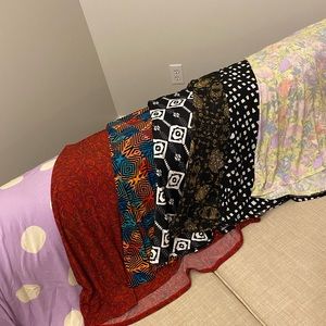 NWT LuLaRoe Azure skirt - lot of 8